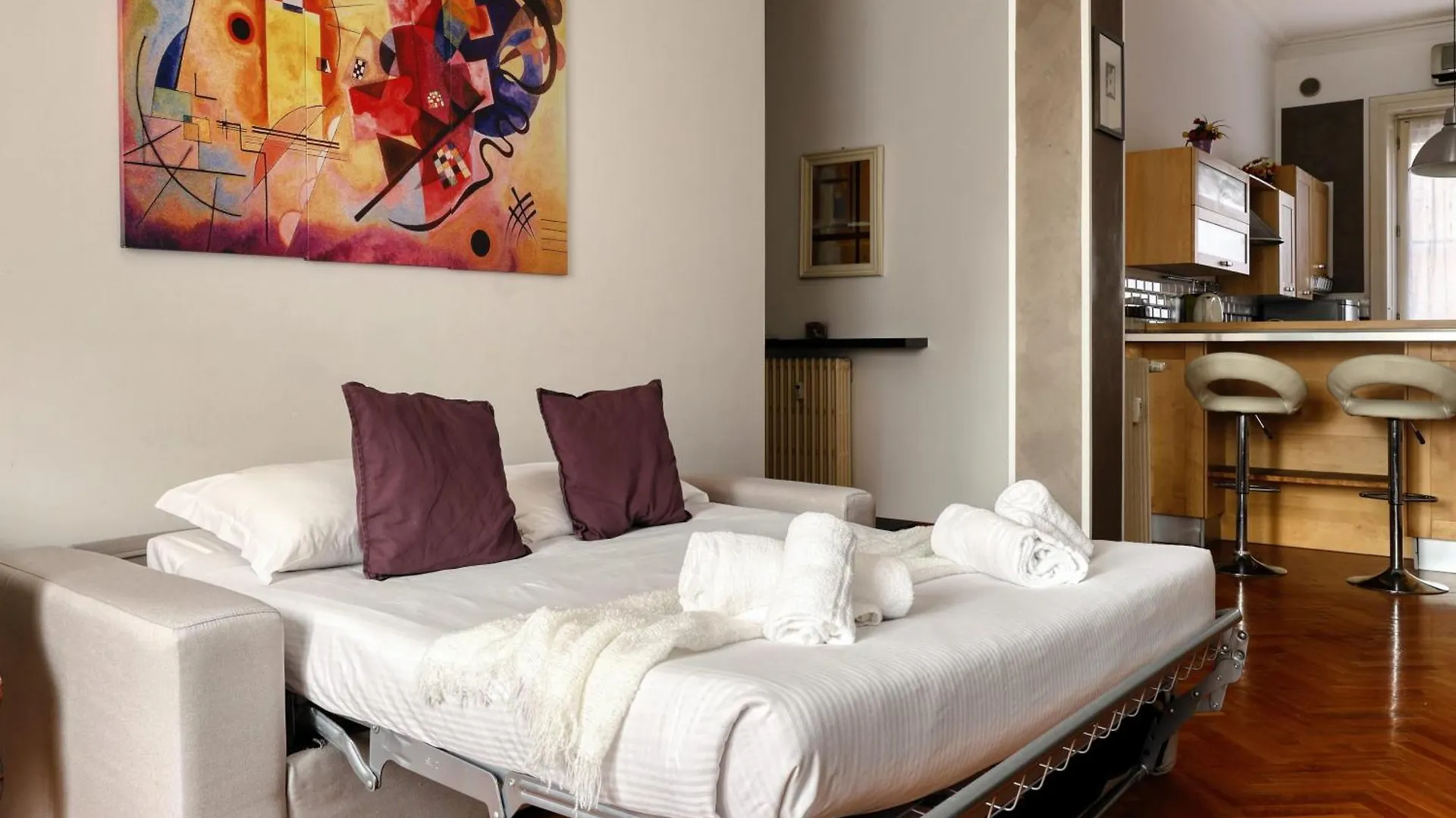 Joivy Bright 1Br Flat Near Mudec Museum Lejlighed Milano